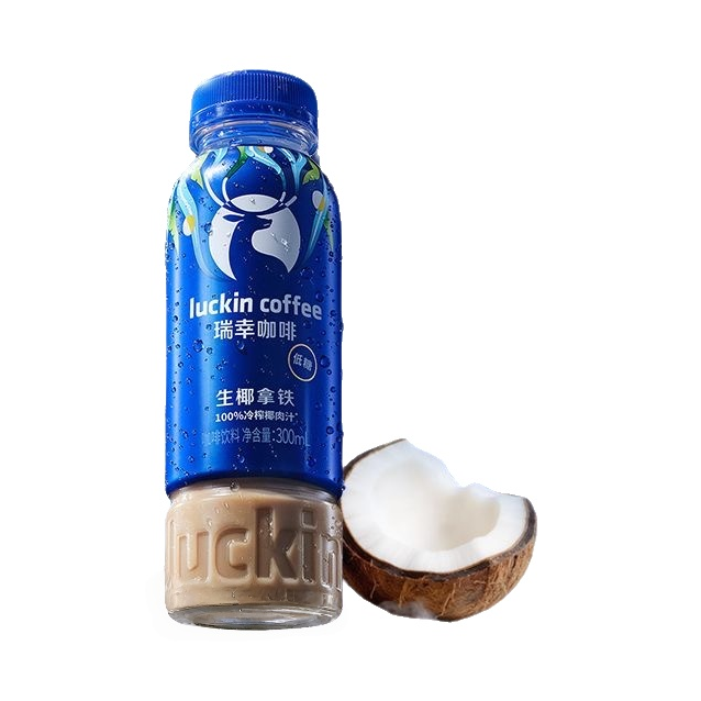 推荐商品：Luckin/瑞幸 300ml 生椰拿铁 瓶装