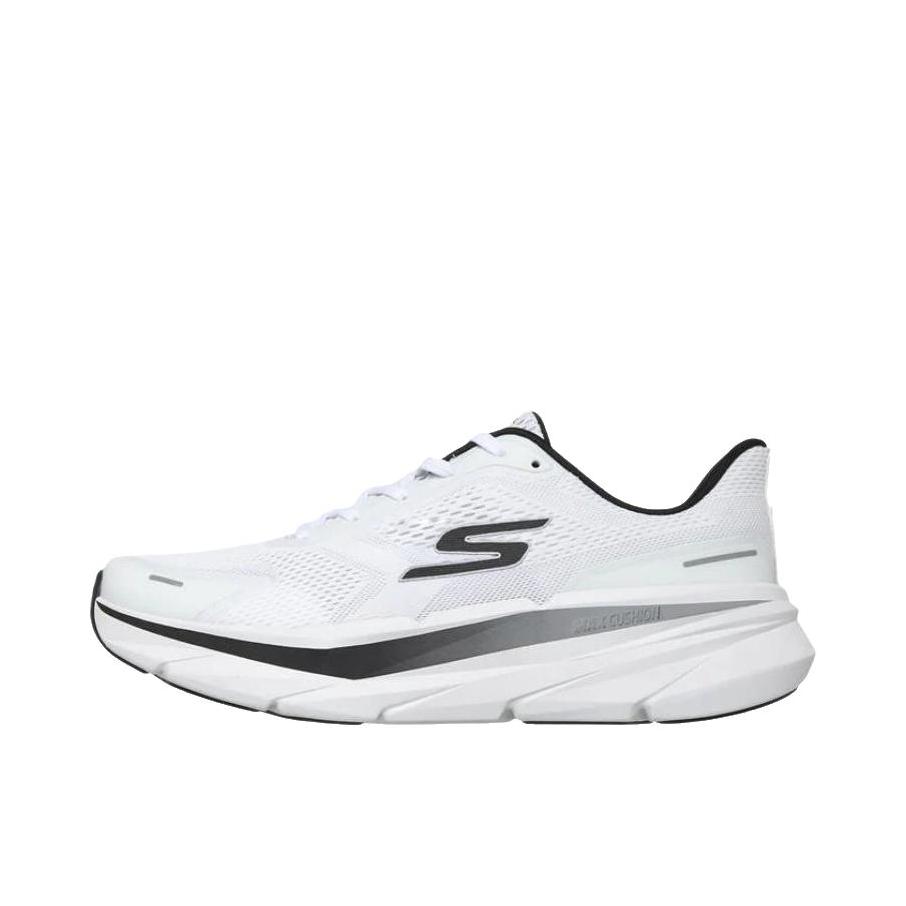 推荐商品：Skechers/斯凯奇 MAX CUSHIONING PREMIER 3 跑鞋 耐磨透气回弹舒适 白色/黑色