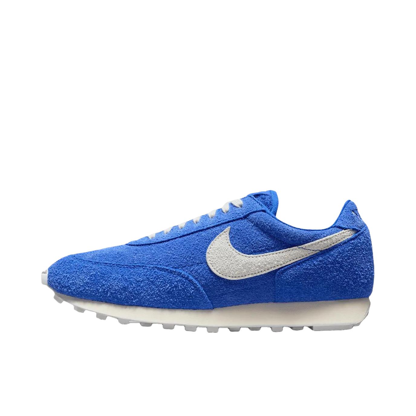 推荐商品：Nike Daybreak 解构 跑鞋 华夫鞋 复古耐磨舒适休闲轻便透气织物运动合成革减震防滑低帮 皇家蓝