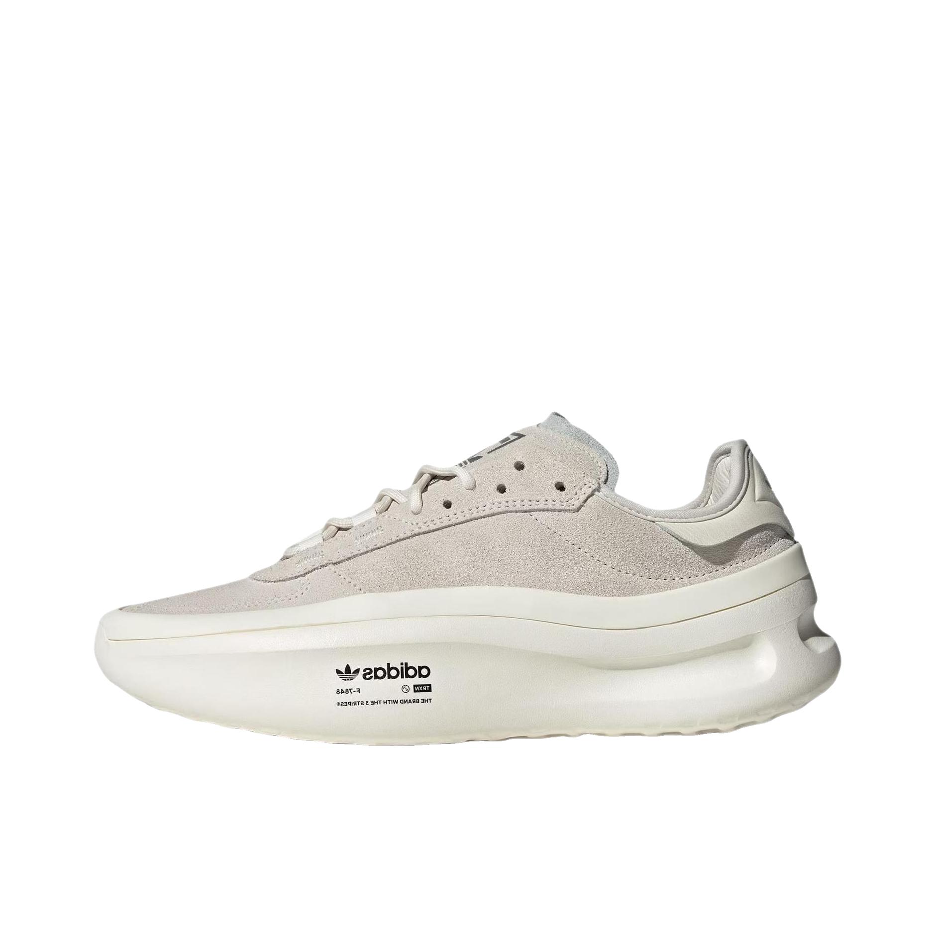 推荐商品：adidas originals Adifom Trxn 防滑耐磨 织物 厚底 运动休闲鞋 白色/米色