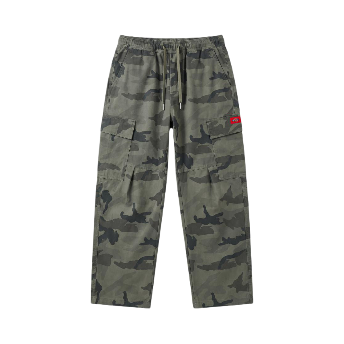 Dickies/帝客 2026SS 薄款大口袋松紧工装裤 DKU262MWPB02-ZXLY-2583-AF1-CB 军绿