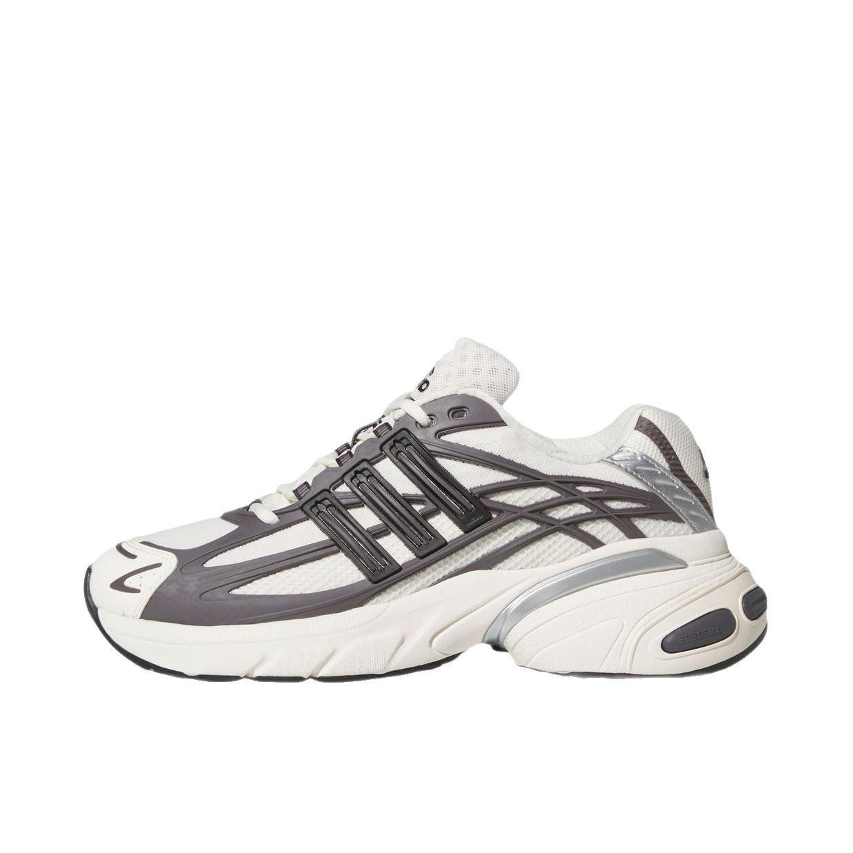 推荐商品：adidas Adistar XLG 2.0 老爹鞋 厚底圆头系带 岩层灰/黑色/汉玉白