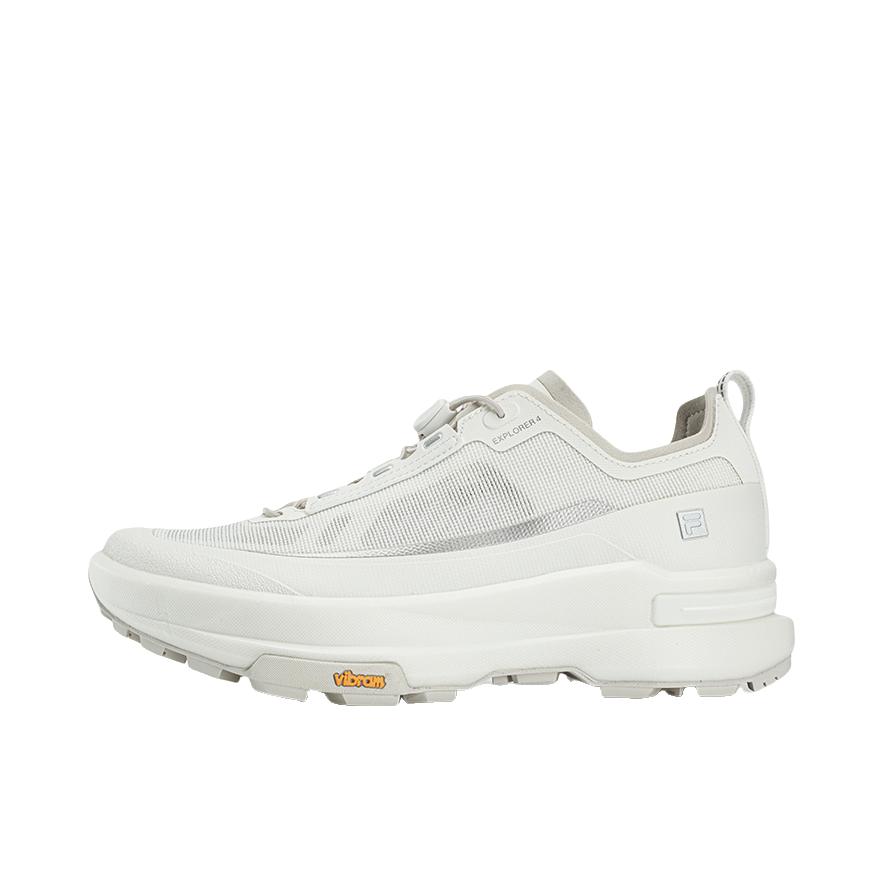 推荐商品：FILA/斐乐 探险家 EXPLORER 4 徒步鞋 简约运动百搭厚底 女款/星白色
