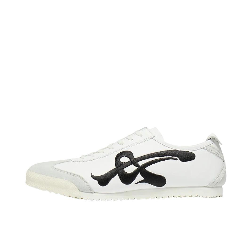 推荐商品：Onitsuka Tiger/鬼琢虎 MEXICO 66 NIPPON MADE Deluxe 运动休闲鞋 圆头系带舒适百搭 白色/黑色