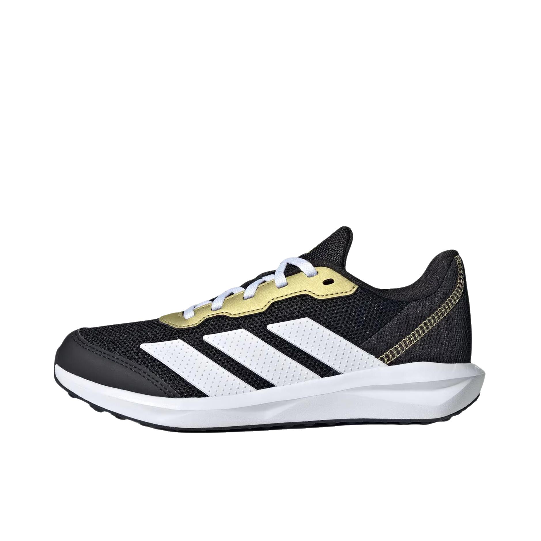 推荐商品：adidas Faito 跑鞋 柔软透气耐磨厚底 大童/黑色