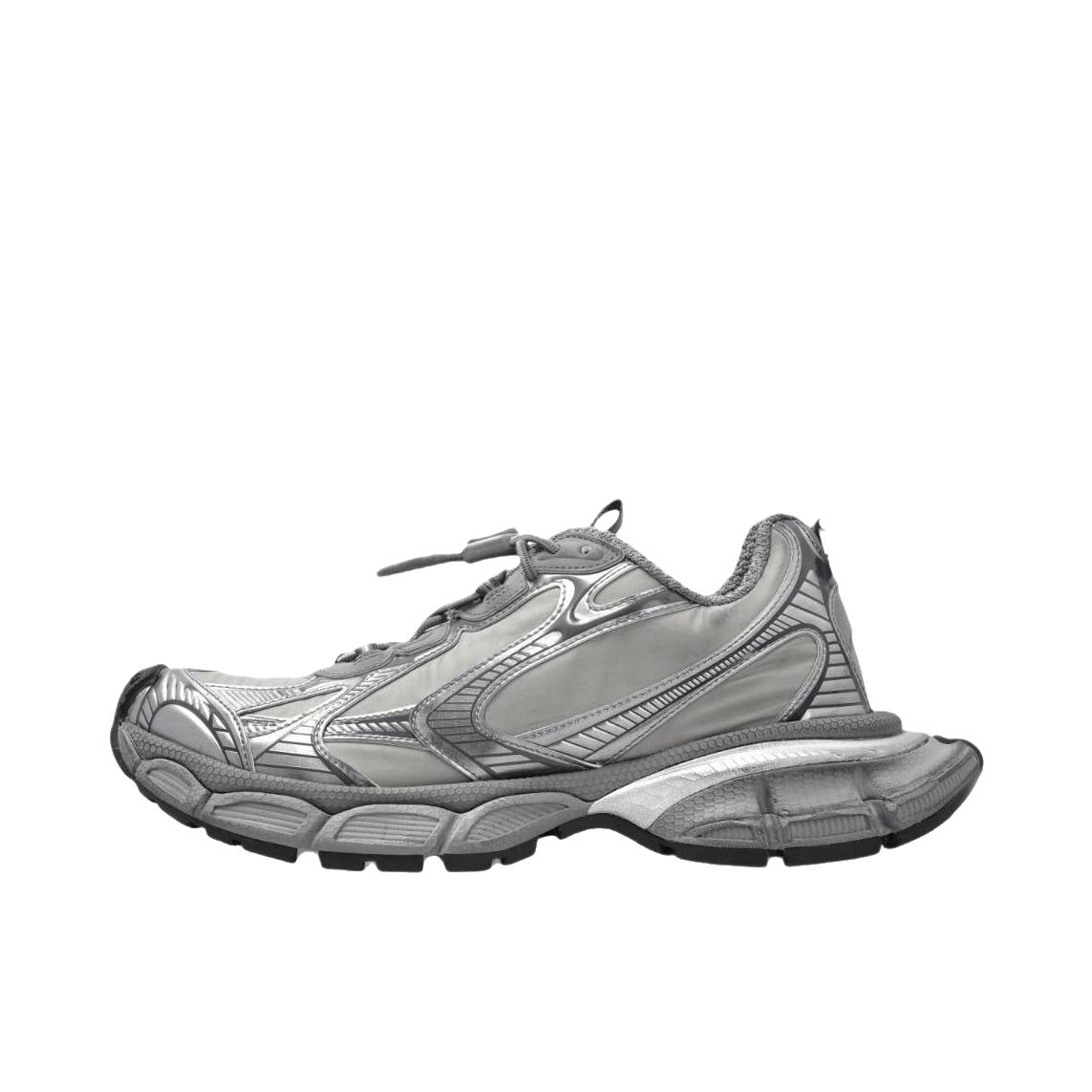 推荐商品：Balenciaga 巴黎世家 老爹鞋 皮革圆头厚底系带 女款/灰色