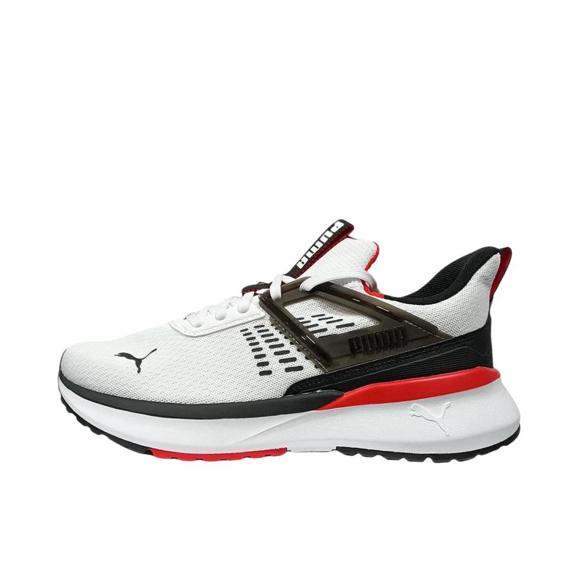 推荐商品：Puma/彪马 Outpace 跑鞋 运动圆头厚底耐磨 白色