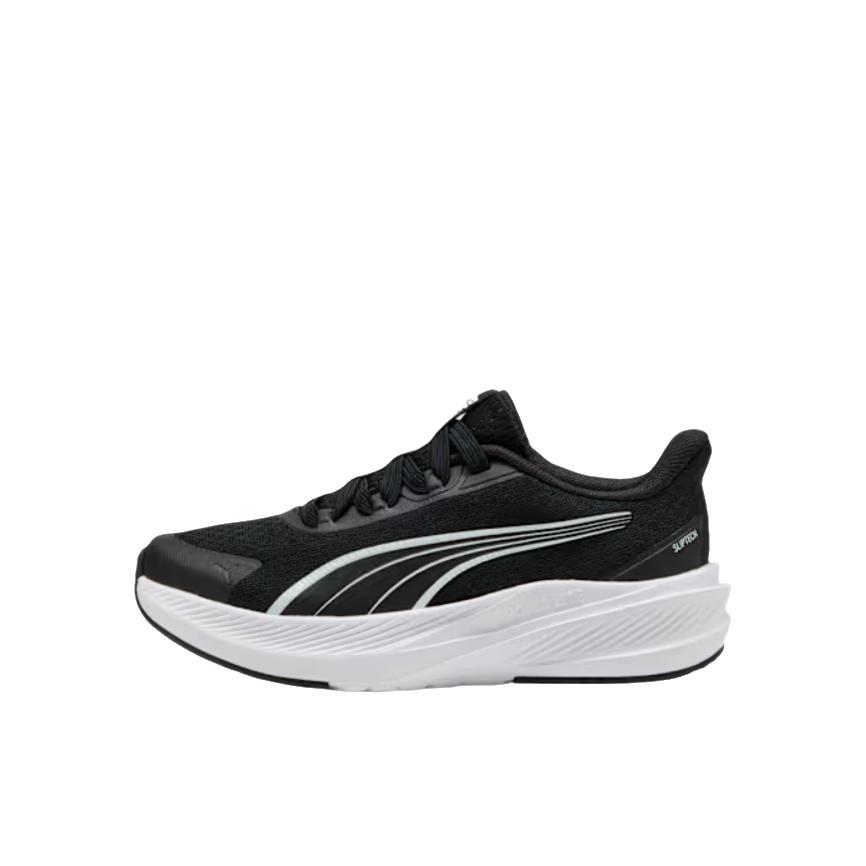 推荐商品：Puma/彪马 Dasher Lao tp 运动鞋儿童 织物低帮平跟橡胶 小童/PUMA黑色/PUMA白色