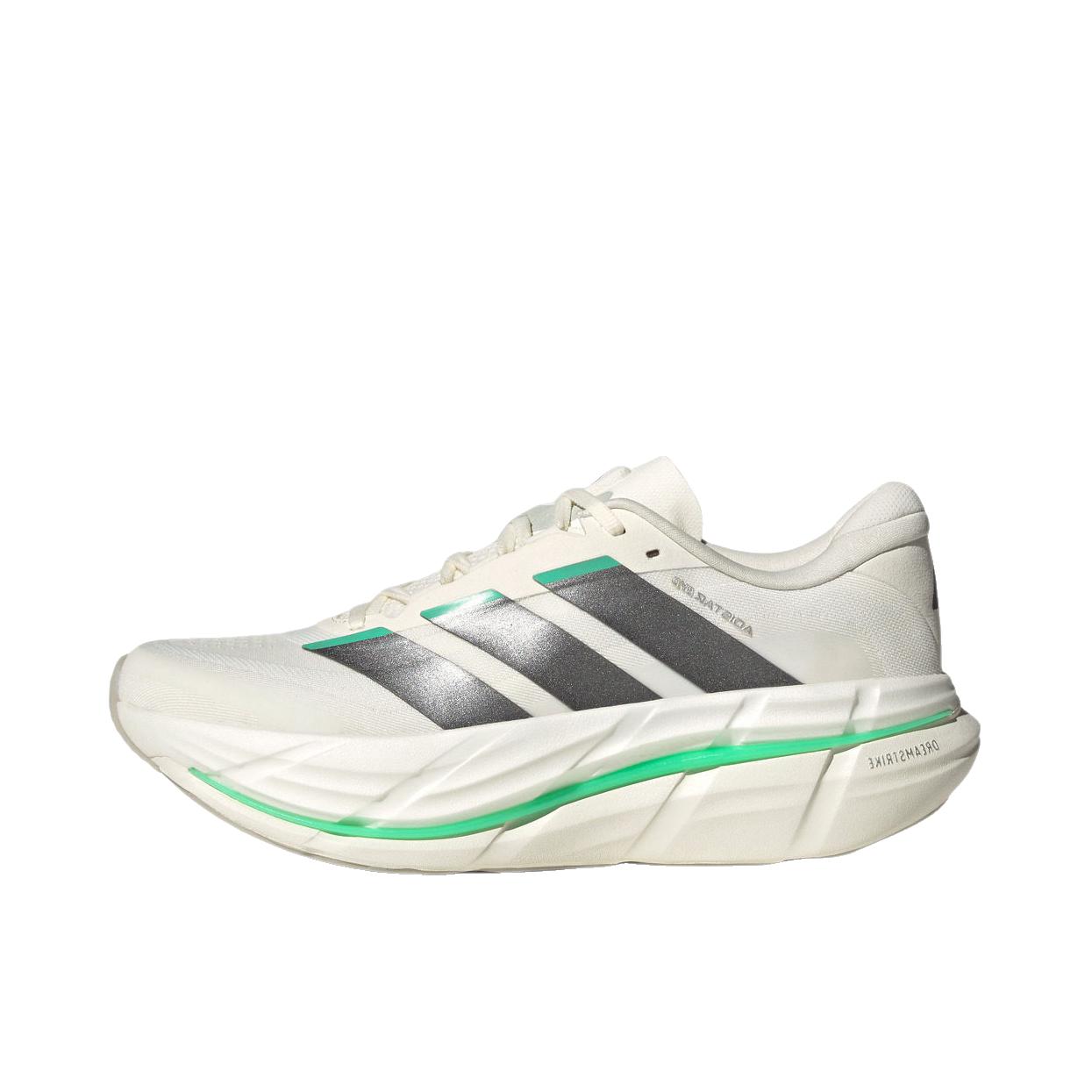 推荐商品：adidas ADISTAR BYD 2 跑鞋 超轻马拉松长跑 汉玉白/亮金属铁灰/高光绿