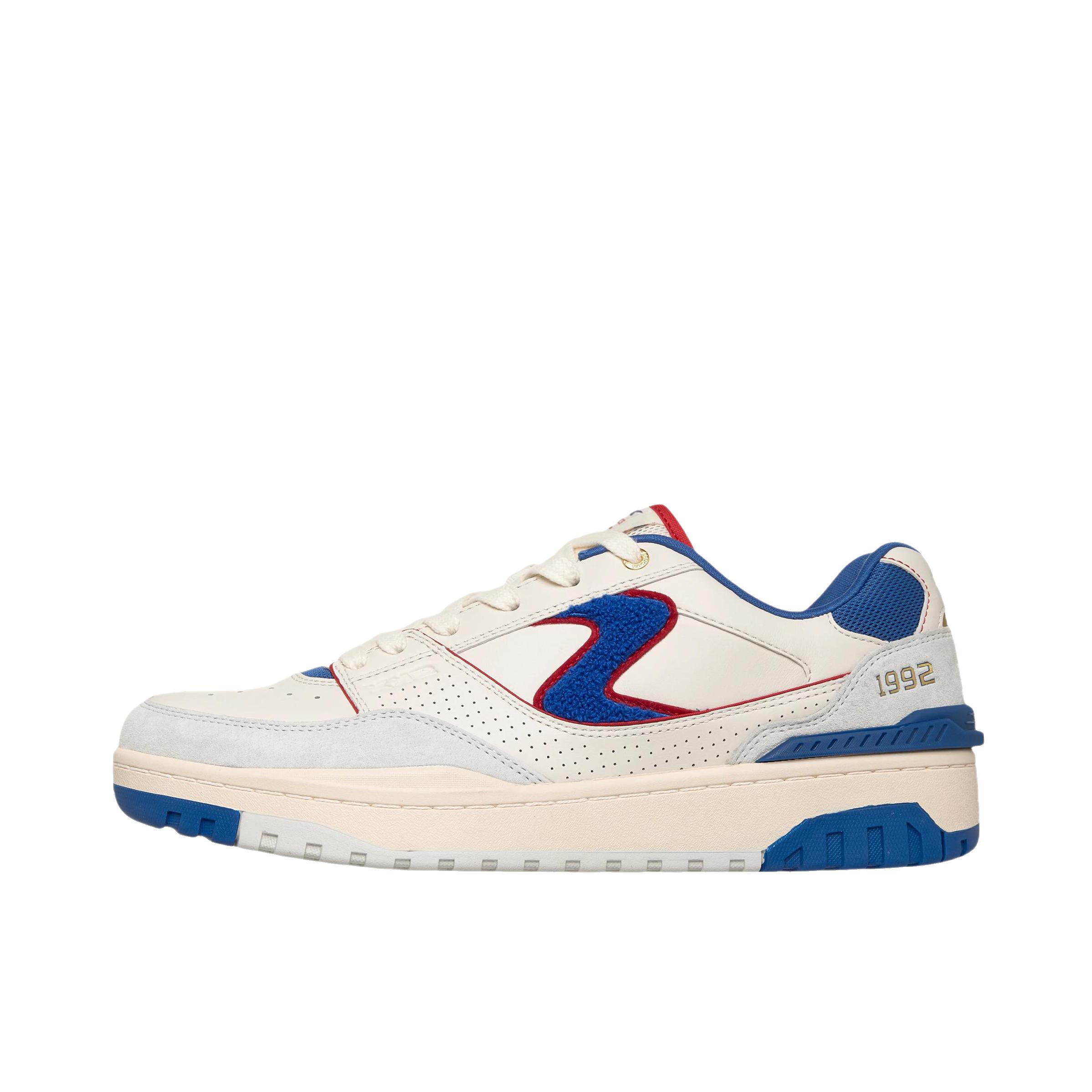 推荐商品：Skechers/斯凯奇 S-1992 Troys 板鞋 透气圆头舒适百搭 米色/蓝色