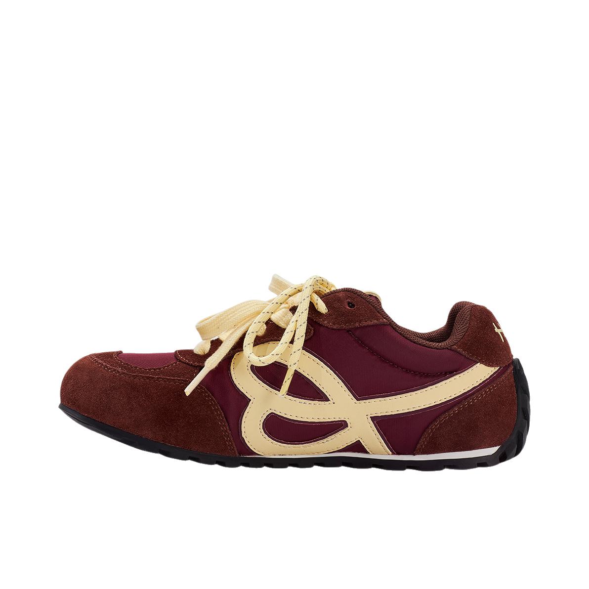 推荐商品：happy birds day 运动休闲鞋 复古情侣运动风街头 T002HAPPY BIRDS DAY T002 焦糖棕