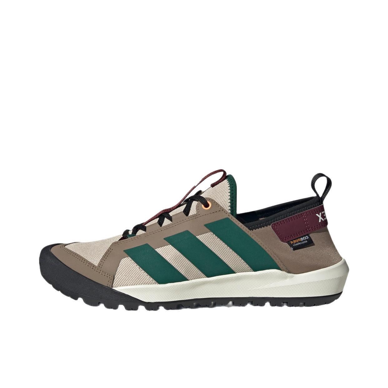 推荐商品：adidas DAROGA CORDURA 户外鞋 中性旅行 卡其棕/森林绿/黑色