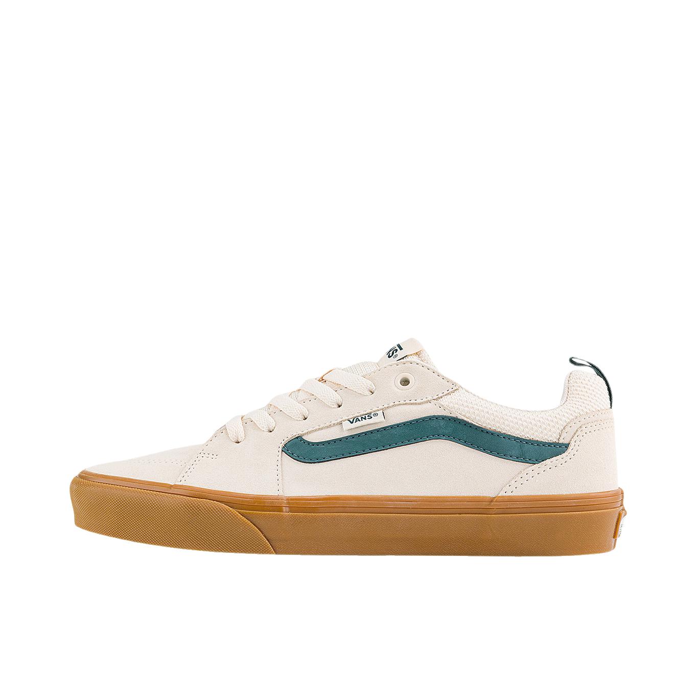 推荐商品：Vans/范斯 Filmore 高街风 防滑耐磨 轻便透气 舒适 百搭潮流 复古 简约美式 帆布鞋 板鞋 奶油色