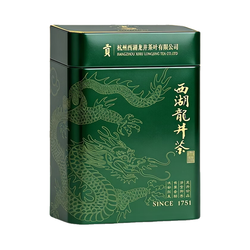 推荐商品：贡牌 AA级 西湖龙井茶 罐装