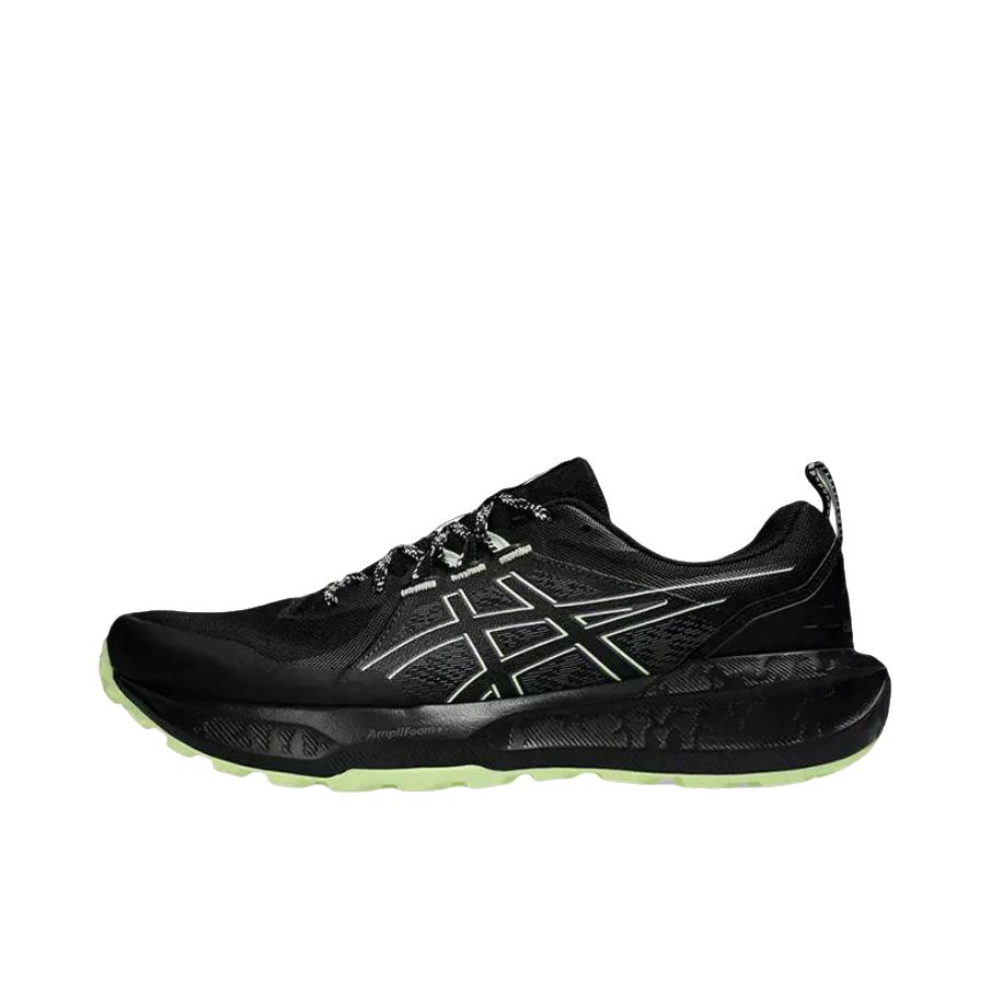 推荐商品：Asics/亚瑟士 Gel-Sonoma 8 越野跑鞋 防滑耐磨低帮系带舒适透气圆头 黑色/绿色