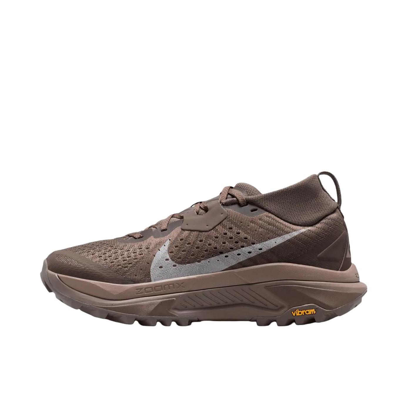 推荐商品：Nike ACG Zegama TRAIL 越野跑鞋 圆头系带舒适 棕色