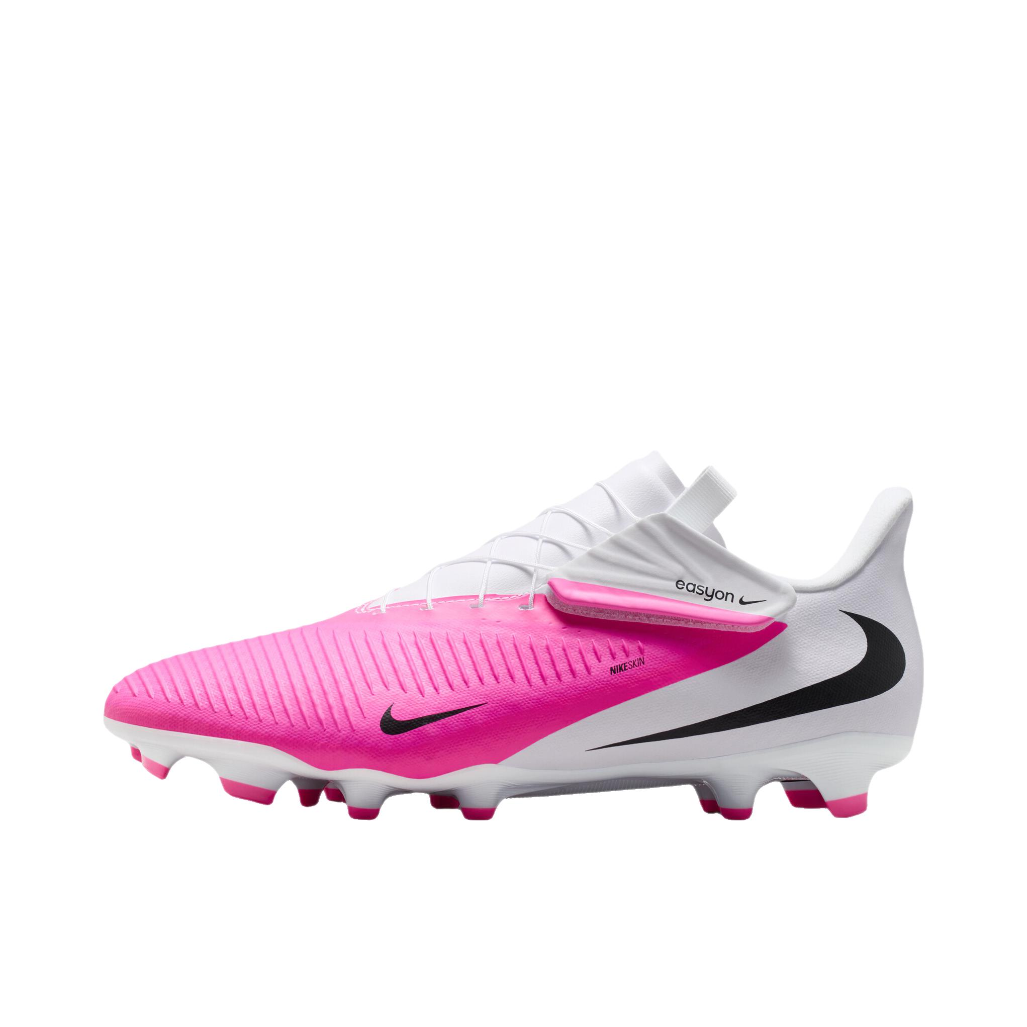 推荐商品：Nike Phantom 6 Academy MG 足球鞋 中端胶质短钉多种场地耐磨透气 粉色/黑色