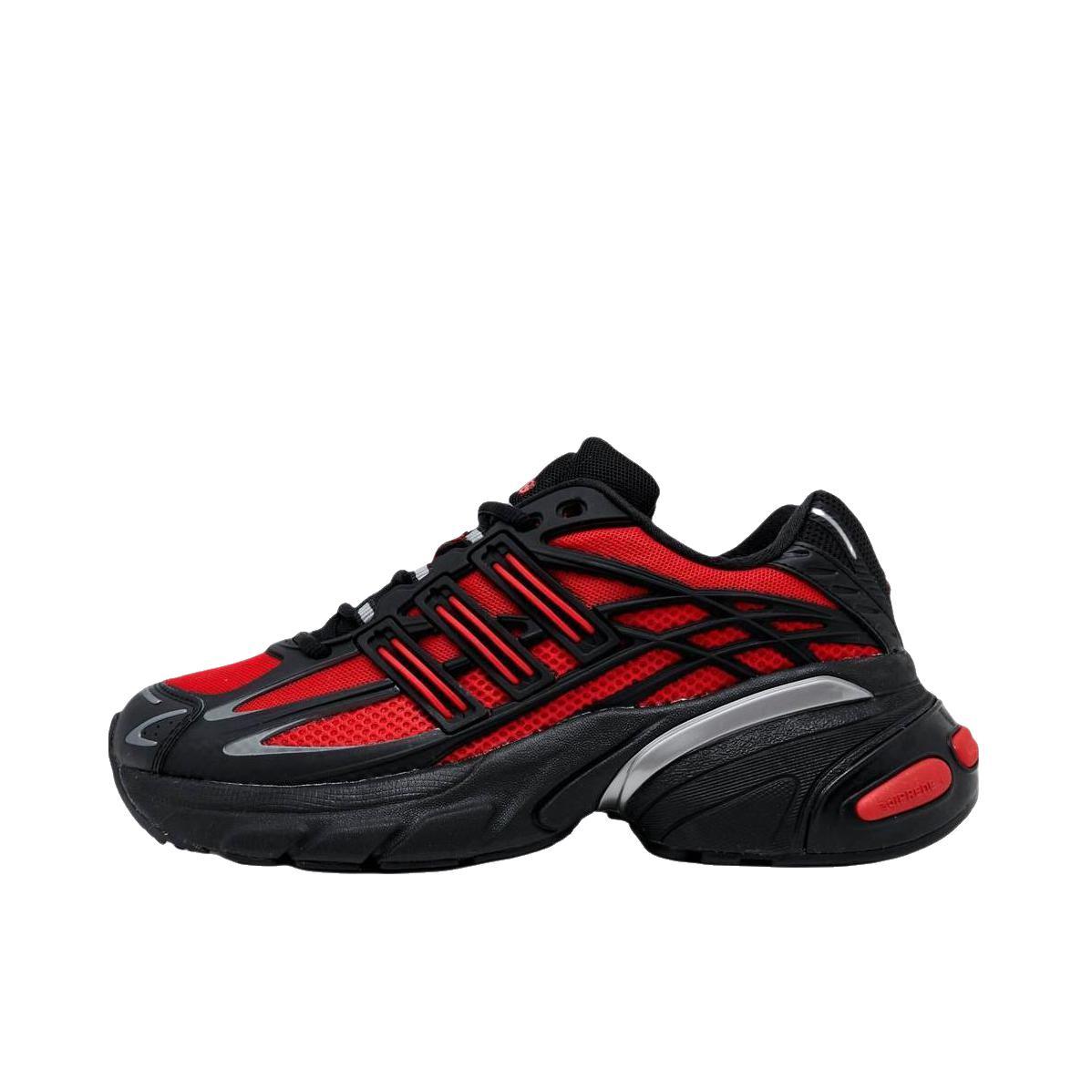 推荐商品：adidas Adistar XLG 2.0 老爹鞋 厚底圆头系带 大童/黑色/红色