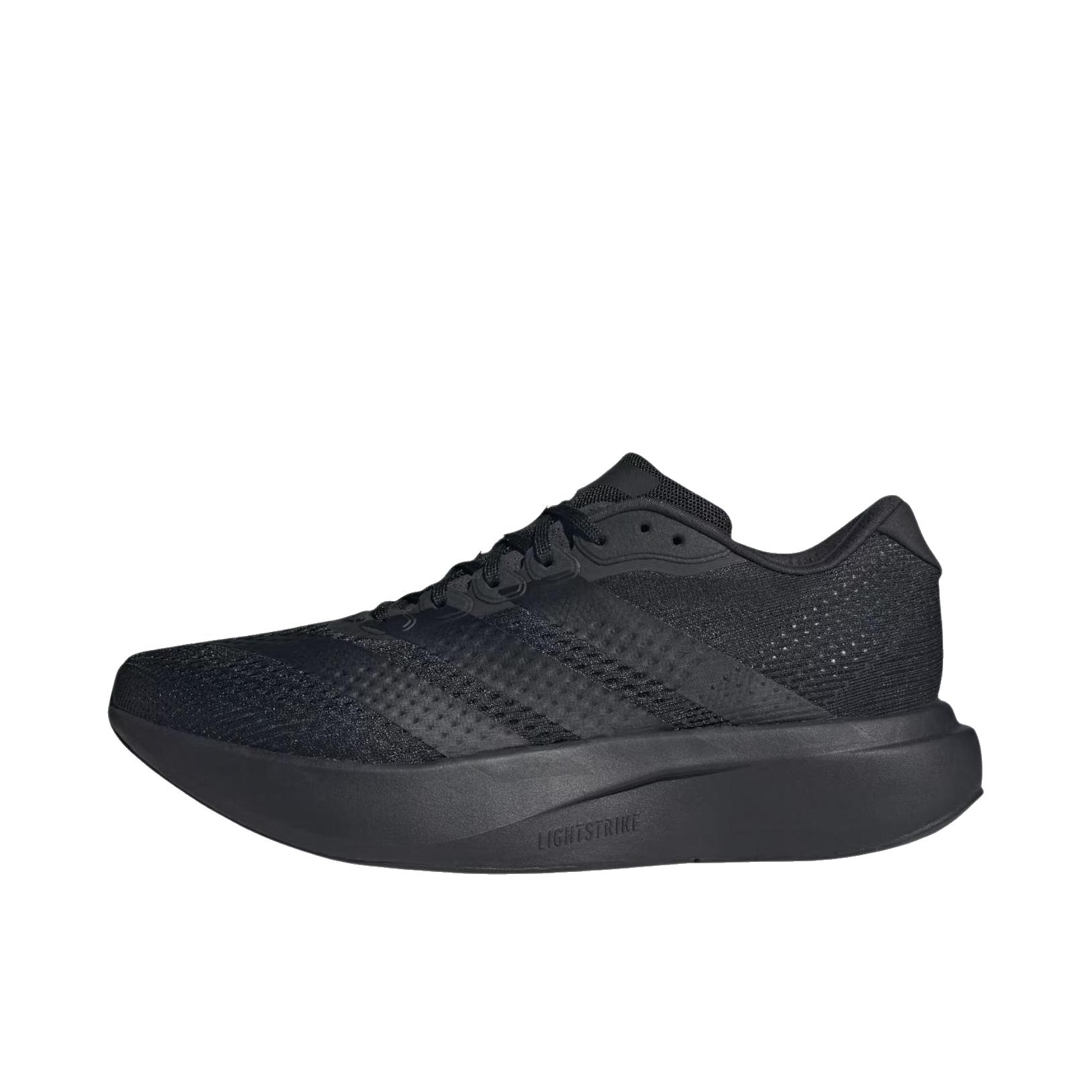推荐商品：adidas Adizero Pacer 跑鞋 透气回弹圆头橡胶 黑色
