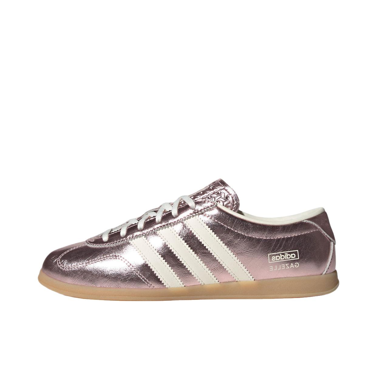 推荐商品：adidas Originals GAZELLE Lo Pro 板鞋 百搭耐磨低帮舒适薄底德训鞋T头鞋复古防滑贴合 奇迹石英色/汉玉白
