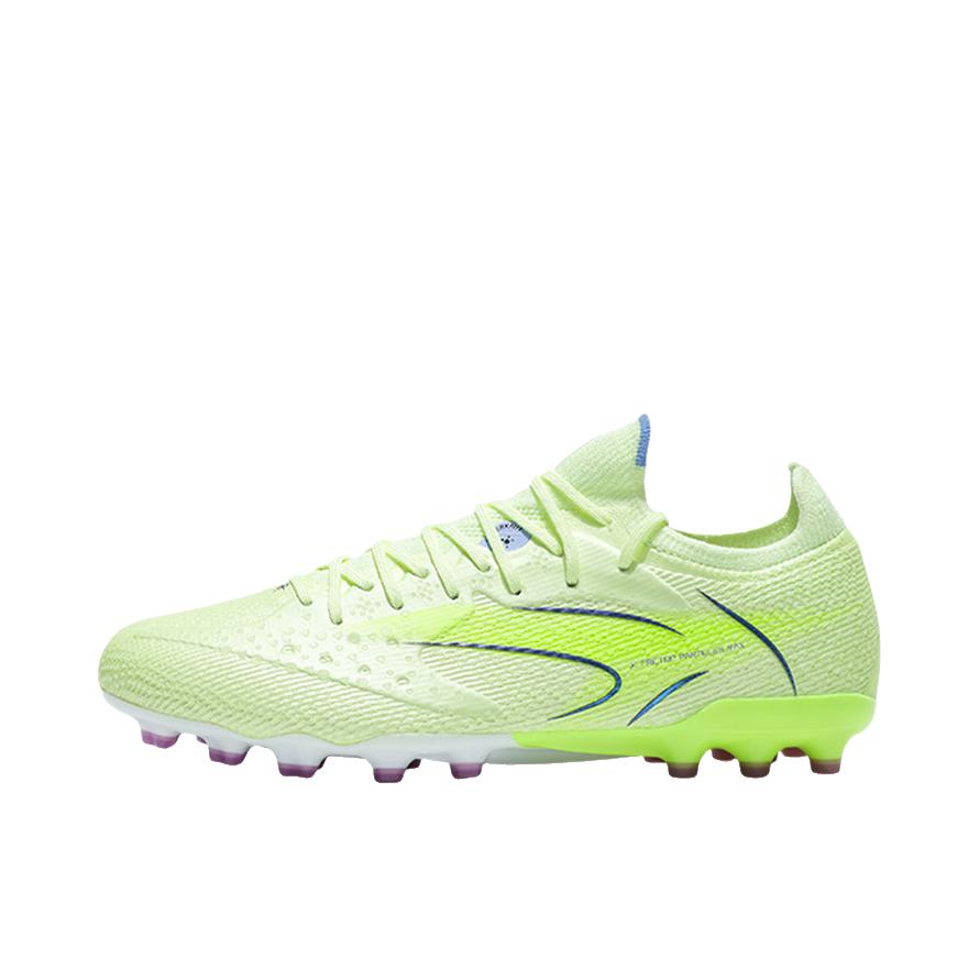 推荐商品：KELME/卡尔美 疾电6 PRO MG 足球鞋 短钉系绳训练 浅绿色