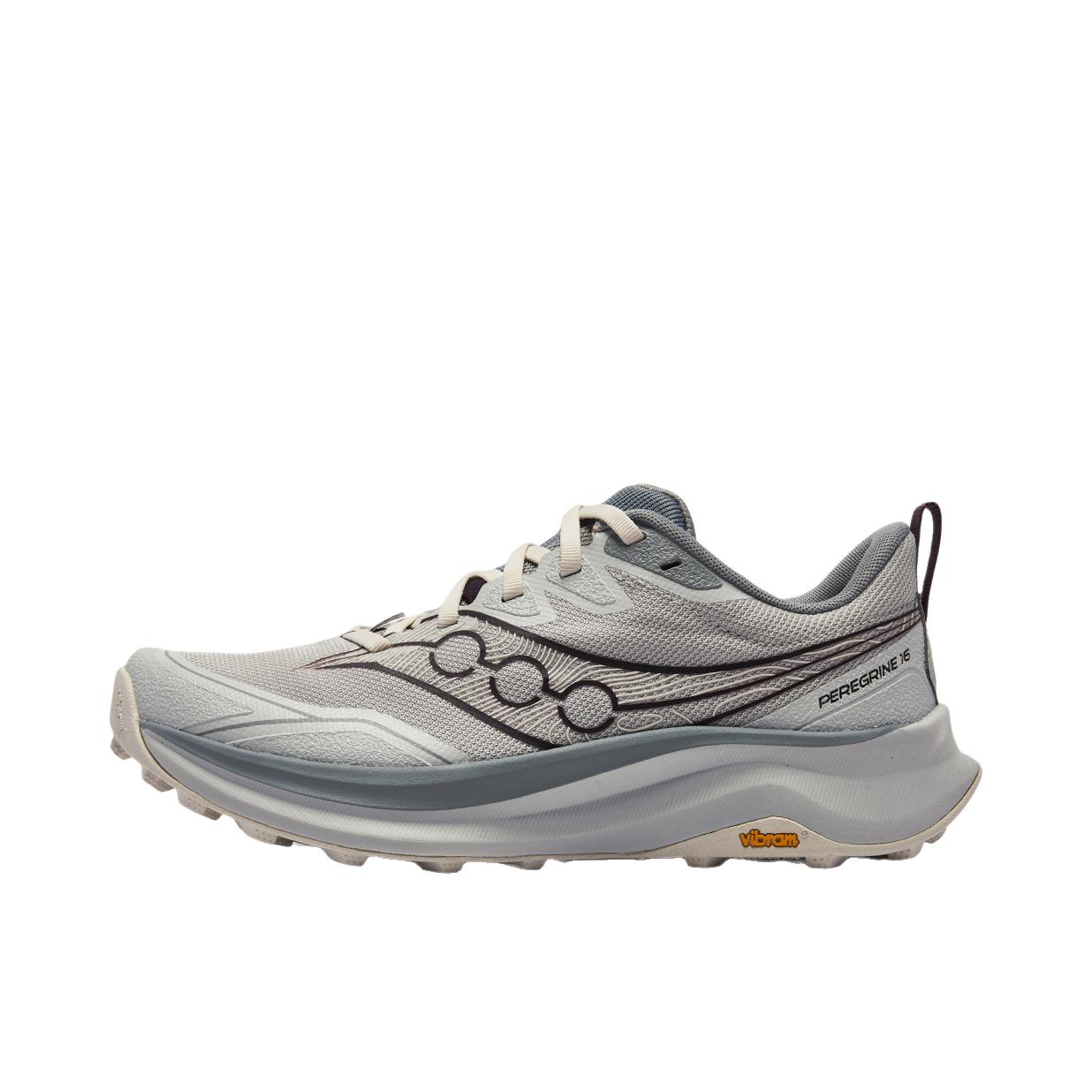 推荐商品：Saucony/索康尼 PEREGRINE 游隼16 GTX 跑鞋 越野轻量缓震防水防滑耐穿圆头 灰色