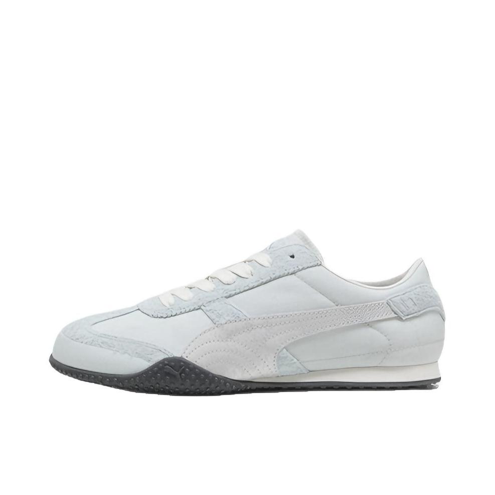 推荐商品：【宋妍霏同款】 Puma/彪马 Bella UT 德训鞋 运动休闲鞋 T头防滑圆头平跟薄底 薄荷奶油色/灰色