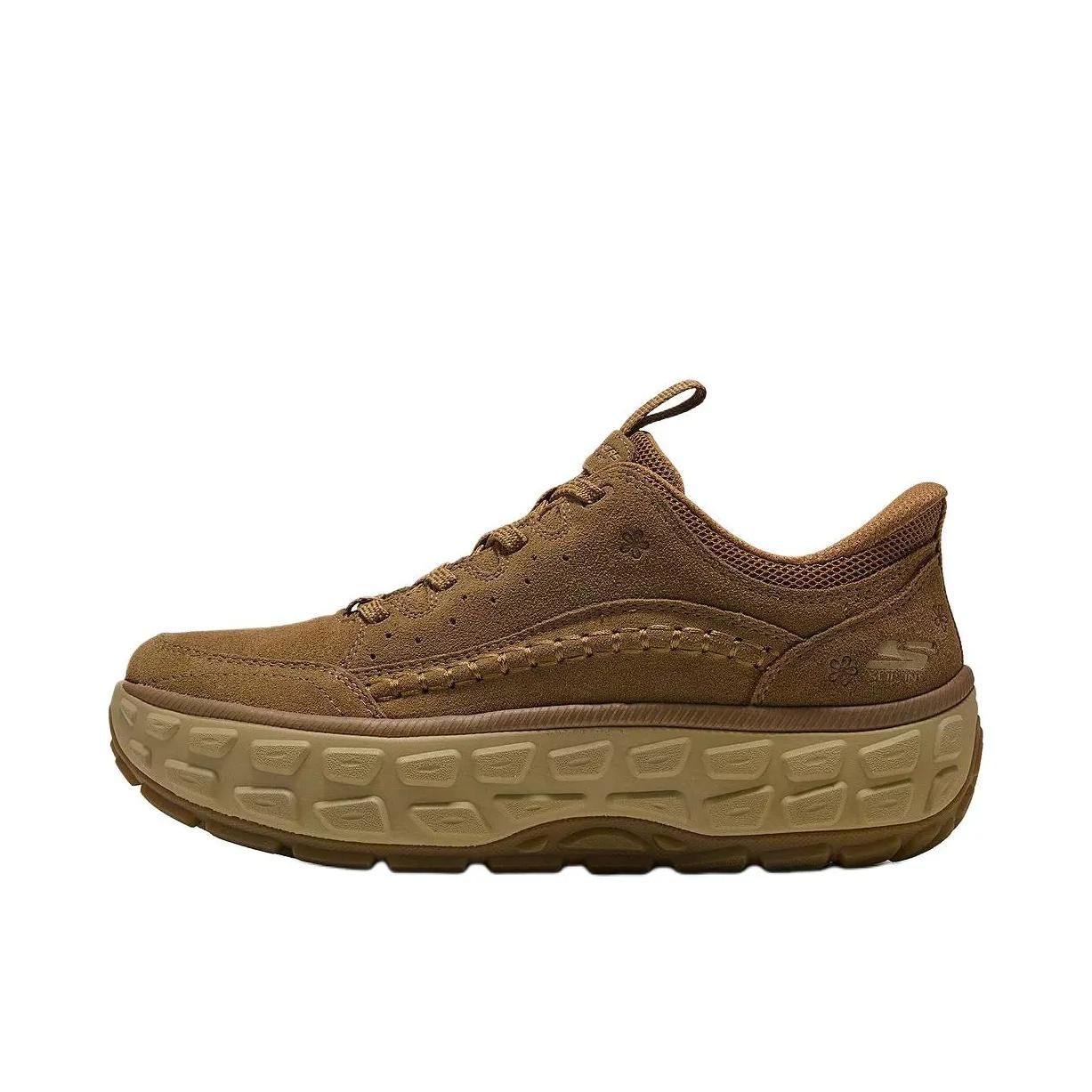 推荐商品：Skechers/斯凯奇 运动休闲鞋 复古轻盈柔软舒适 180408C 女款/麦黃色