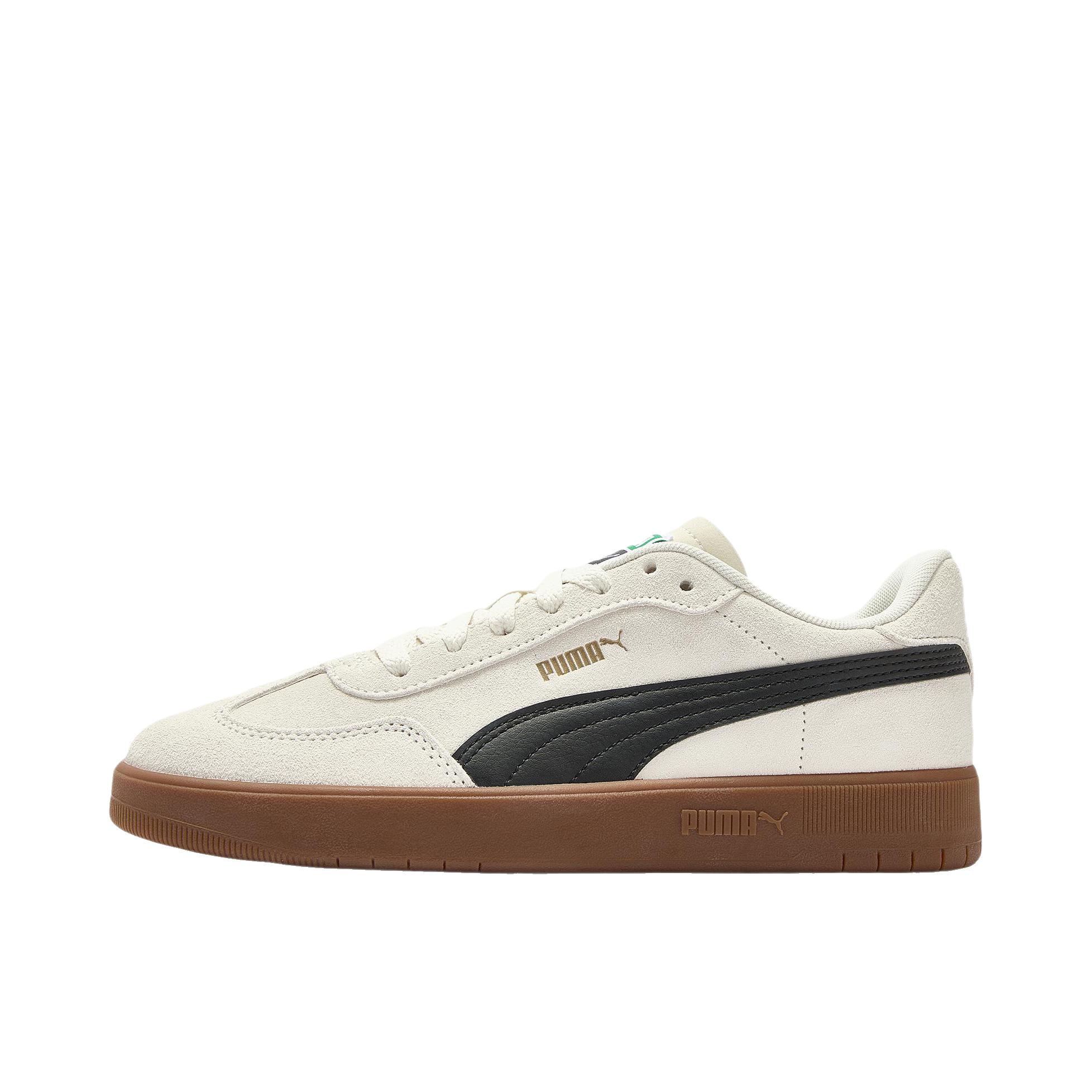 推荐商品：Puma/彪马 ASCENSO SUEDE 板鞋 T头鞋 德训鞋 复古系带低帮薄底 白色
