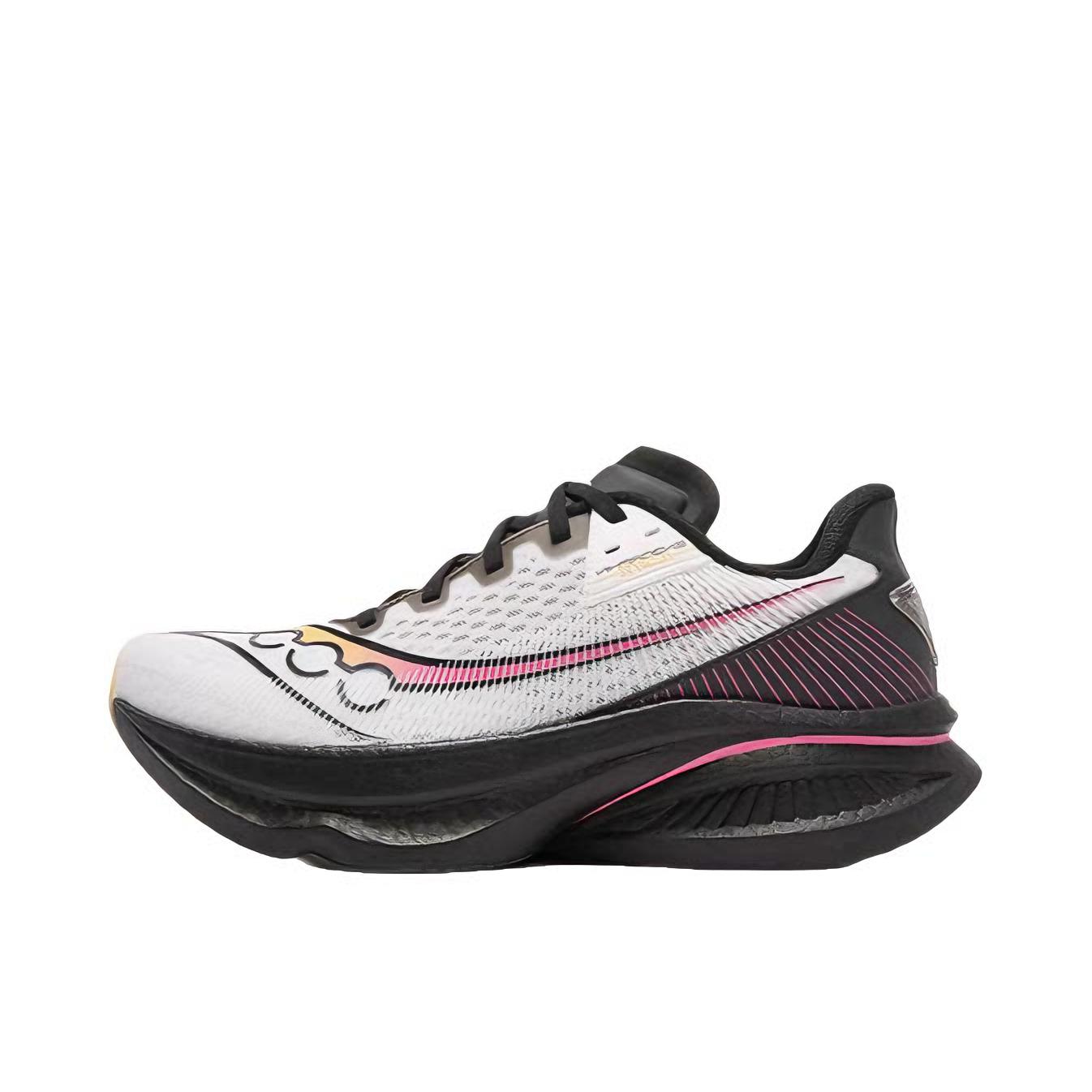 推荐商品：Saucony/索康尼 Endorphin Azura 跑鞋 柔软休闲轻便舒适回弹贴合训练 白色/黑色/红色