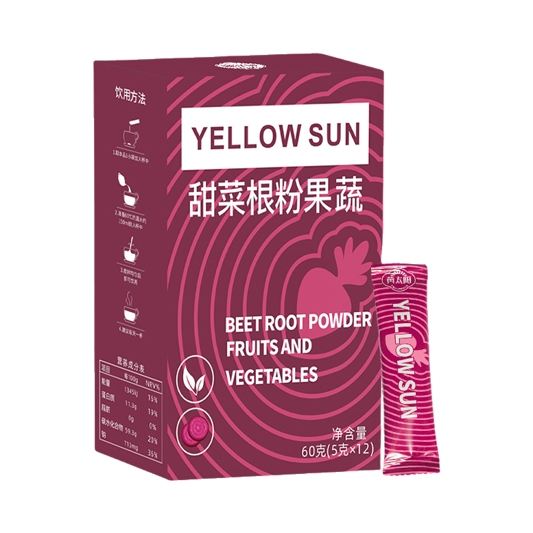 推荐商品：黄太阳 甜菜根粉果蔬 盒装