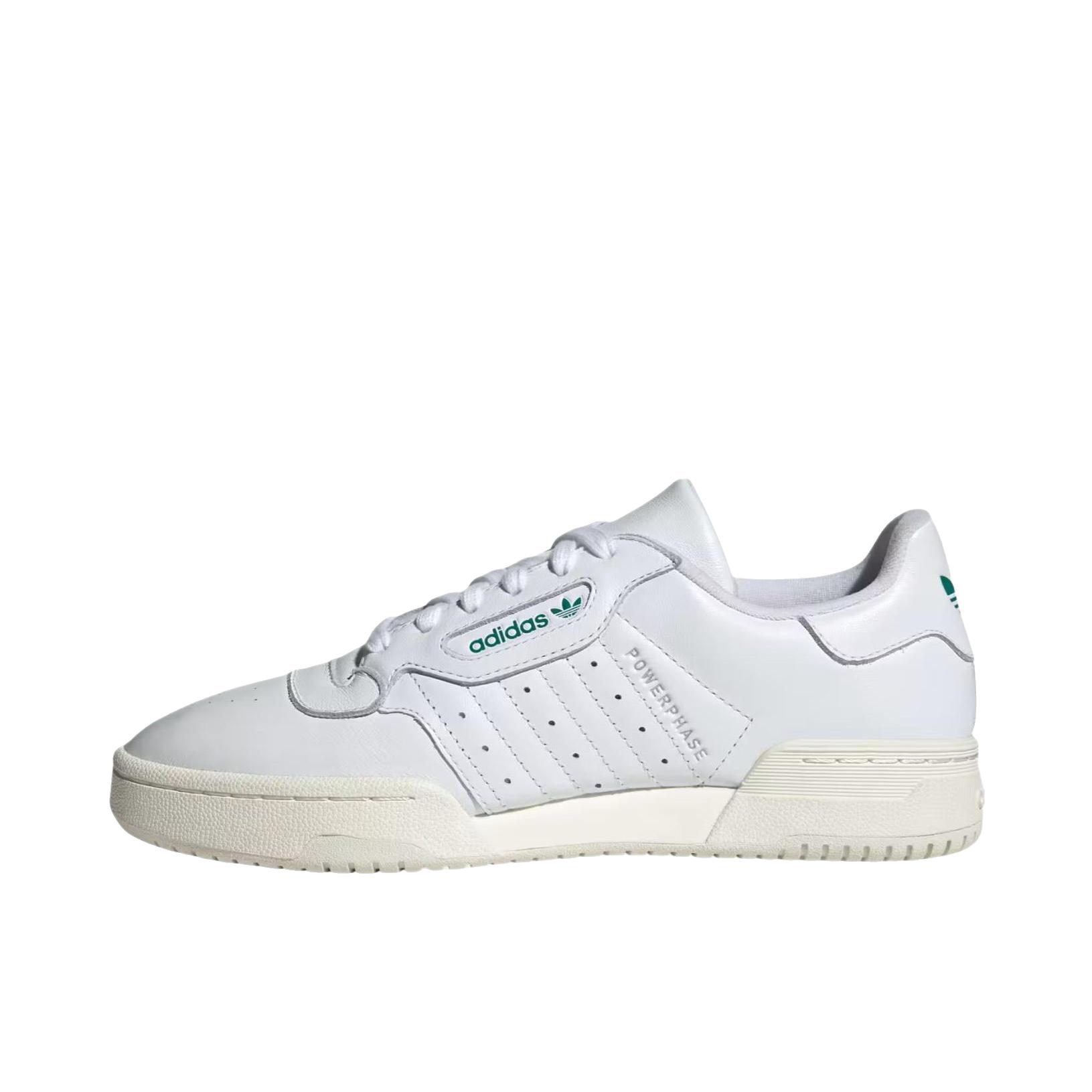 推荐商品：adidas Yeezy Powerphase 板鞋 舒适轻便防滑耐磨复古 白色/绿色