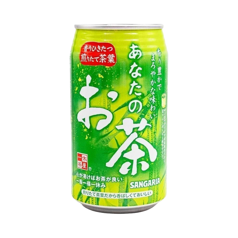 推荐商品：三佳利 340g 绿茶 罐装