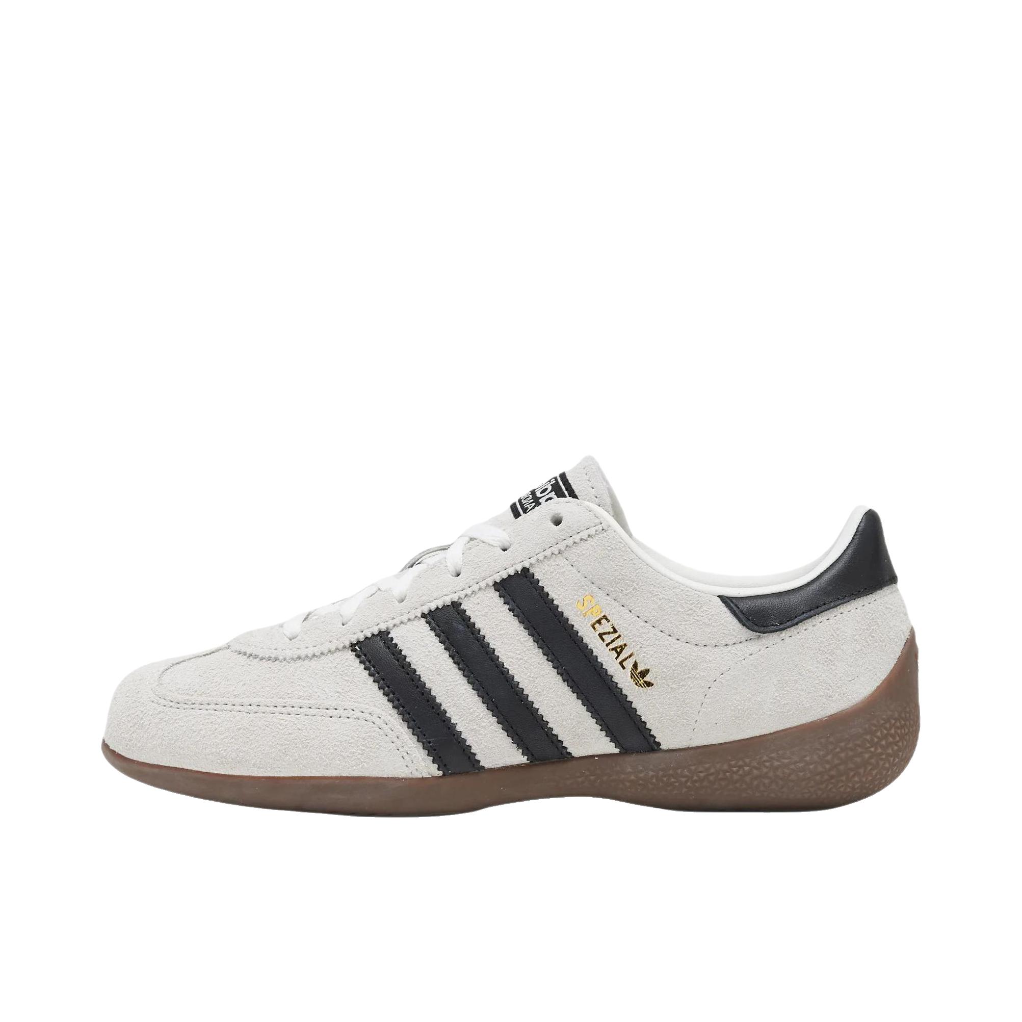 推荐商品：adidas Originals HANDBALL SPEZIAL Lo Pro 板鞋 复古圆头系带贴合 白色/黑色