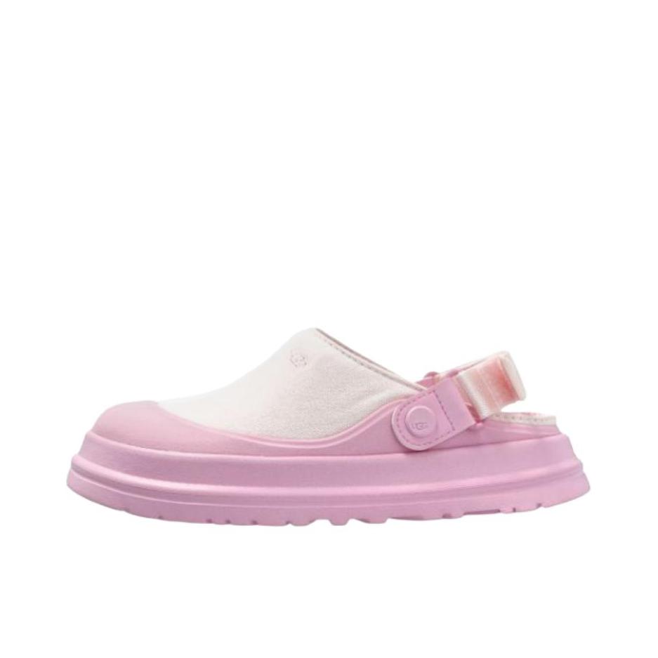 推荐商品：UGG 拖鞋 百搭耐磨户外橡胶 1175092K 大童/粉色/白色