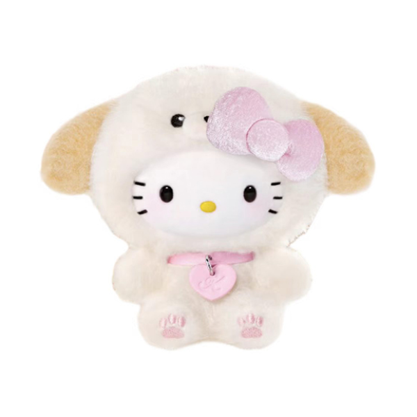 【赵露思同款】TOP TOY 小狗派对系列 Hello Kitty 毛绒挂件 盲盒 马尔泰 Maltipoo