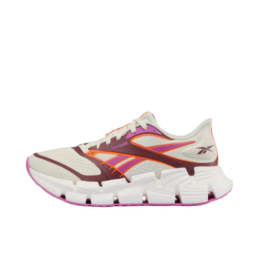 推荐商品：Reebok/锐步 FloatZig 2 跑鞋 百搭圆头厚底系带 女款/白色/紫色/红色