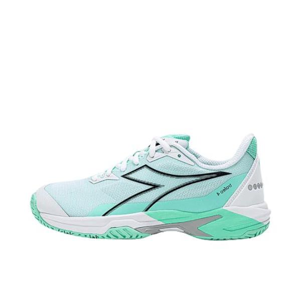推荐商品：Diadora TROFEO 4 W AG 网球鞋 休闲日常耐磨 女款/白色/黑色/甘蓝绿
