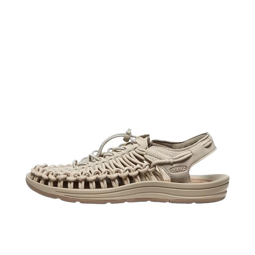 推荐商品：KEEN/科恩 Uneek 防滑耐磨 舒适时尚 休闲百搭 简约潮流 速干 沙滩鞋 户外鞋 女款/棕色/褐色