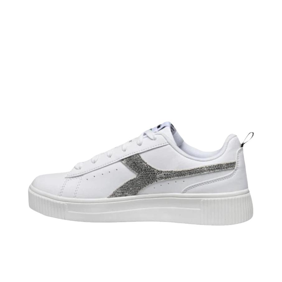 推荐商品：Diadora 板鞋 圆头厚底系带 929310 女款/白色