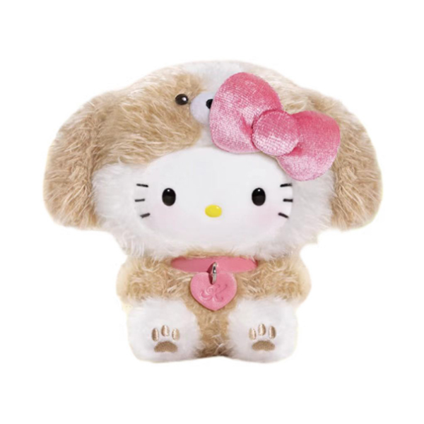 【赵露思同款】TOP TOY 小狗派对系列 Hello Kitty 毛绒挂件 盲盒 可卡布