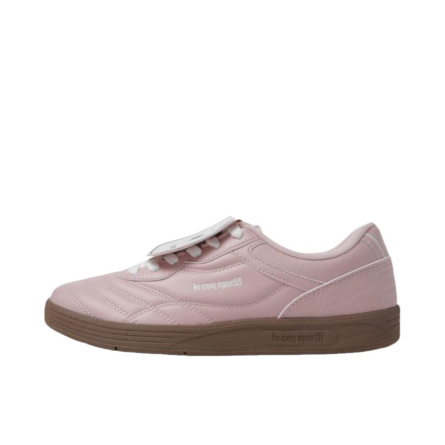 推荐商品：le coq sportif/乐卡克 sportif Patrimo 板鞋 简约防滑耐磨 粉色