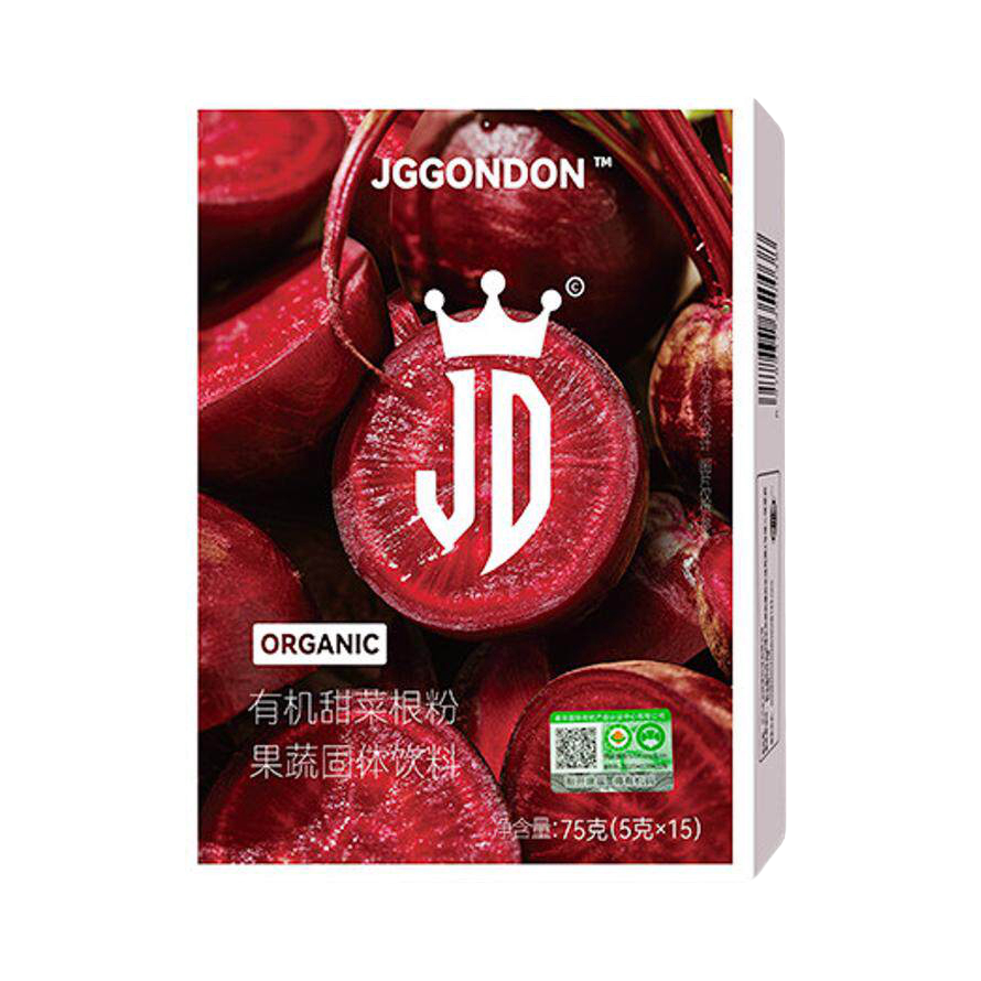 推荐商品：JGGONDON 有机甜菜根粉果蔬固体饮料 盒装