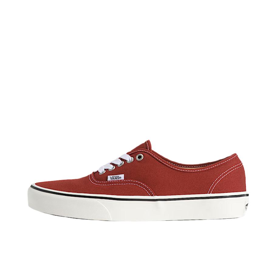 推荐商品：Vans/范斯 Authentic 潮流休闲 轻便舒适 防滑耐磨 百搭运动 复古 板鞋 红色/羽毛白