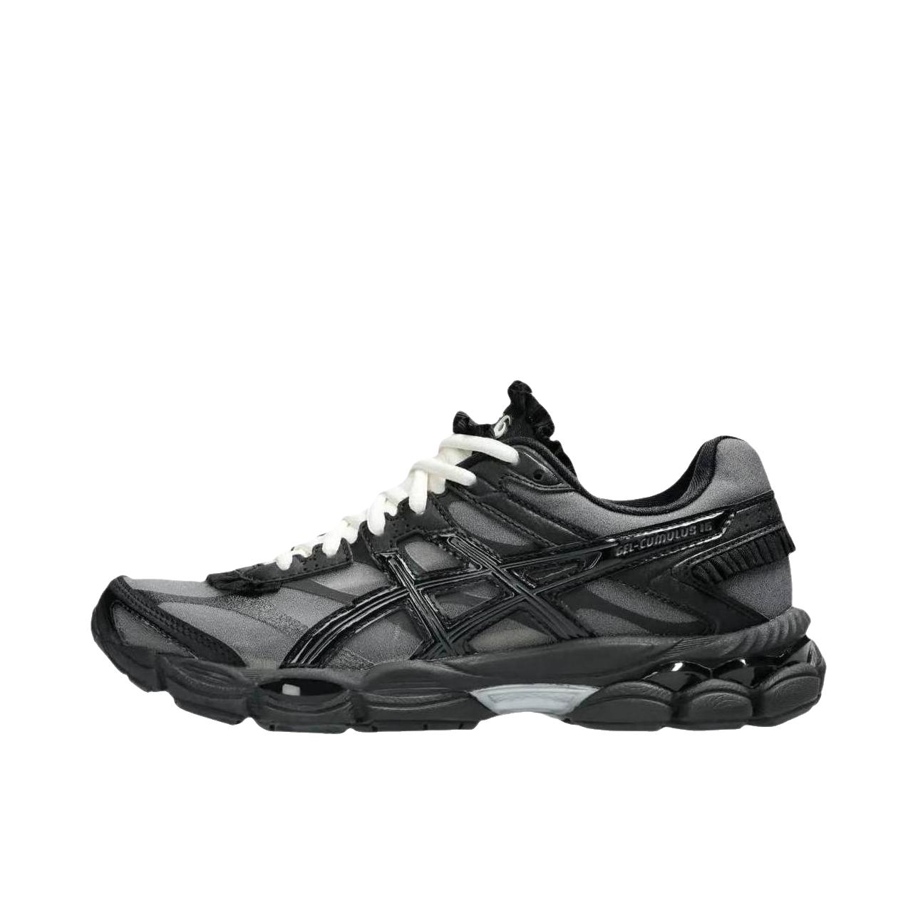 推荐商品：Asics/亚瑟士 Gel-cumulus 16 跑鞋 透气舒适减震耐磨百搭贴合圆头 Griff联名/黑色/灰色