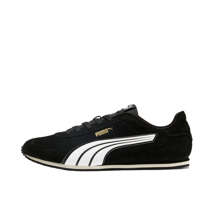 推荐商品：Puma/彪马 STTRACK 运动休闲鞋 复古透气防滑耐磨薄底 黑色/白色