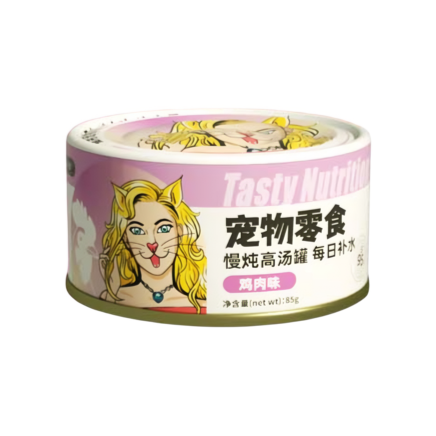 推荐商品：特斯缇娜 鸡肉味猫零食慢炖高汤罐头营养滋补