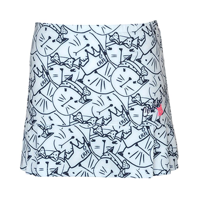 推荐商品：coralian/可莱安 透气速干满印运动短裙 女装 CSK-B6021 灰