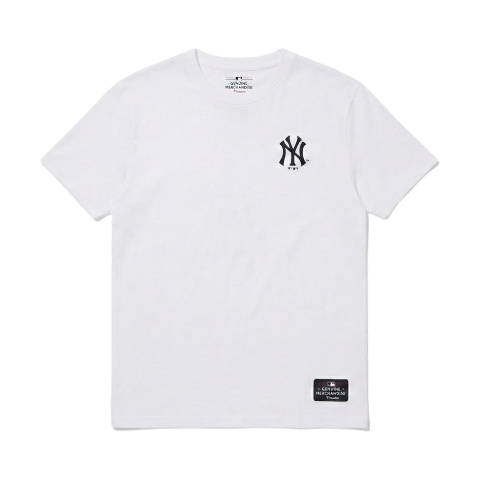 MLB x FANATICS 2026SS 联名套头透气印花短袖T恤 MLBTS525202 白