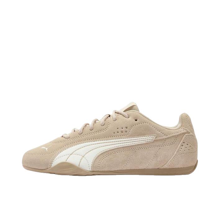 推荐商品：Puma/彪马 Catch 运动休闲鞋 潮流复古舒适百搭赛车风薄底 燕麦色/暖白色